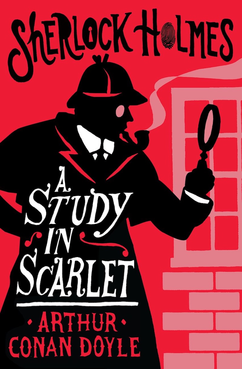 A Study in Scarlet by Arthur Conan Doyle cover