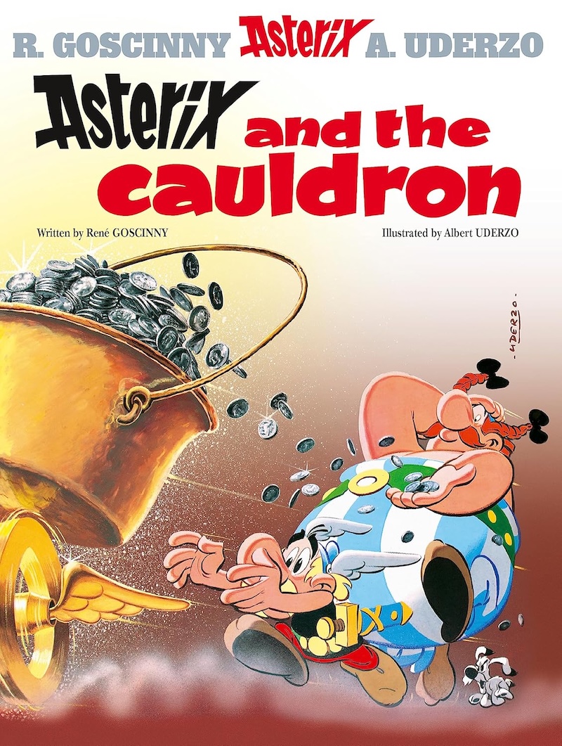Asterix and the Cauldron book cover