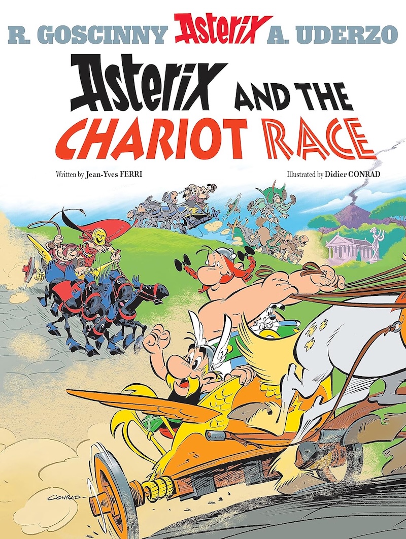 Asterix and the Chariot Race book cover