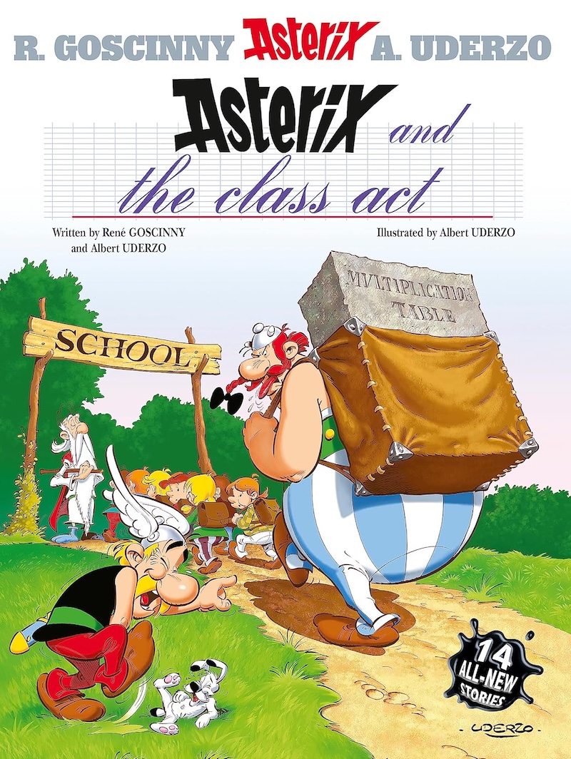 Asterix and the Class Act book cover