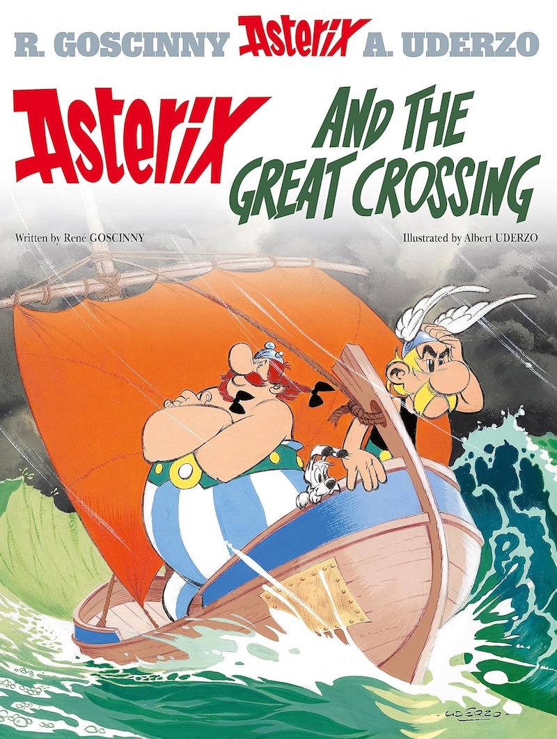 Asterix and the Great Crossing book cover