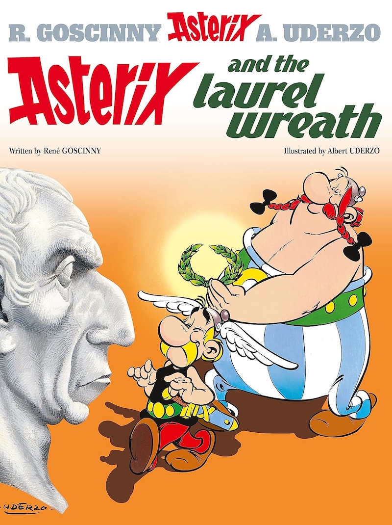 Asterix and the Laurel Wreath book cover