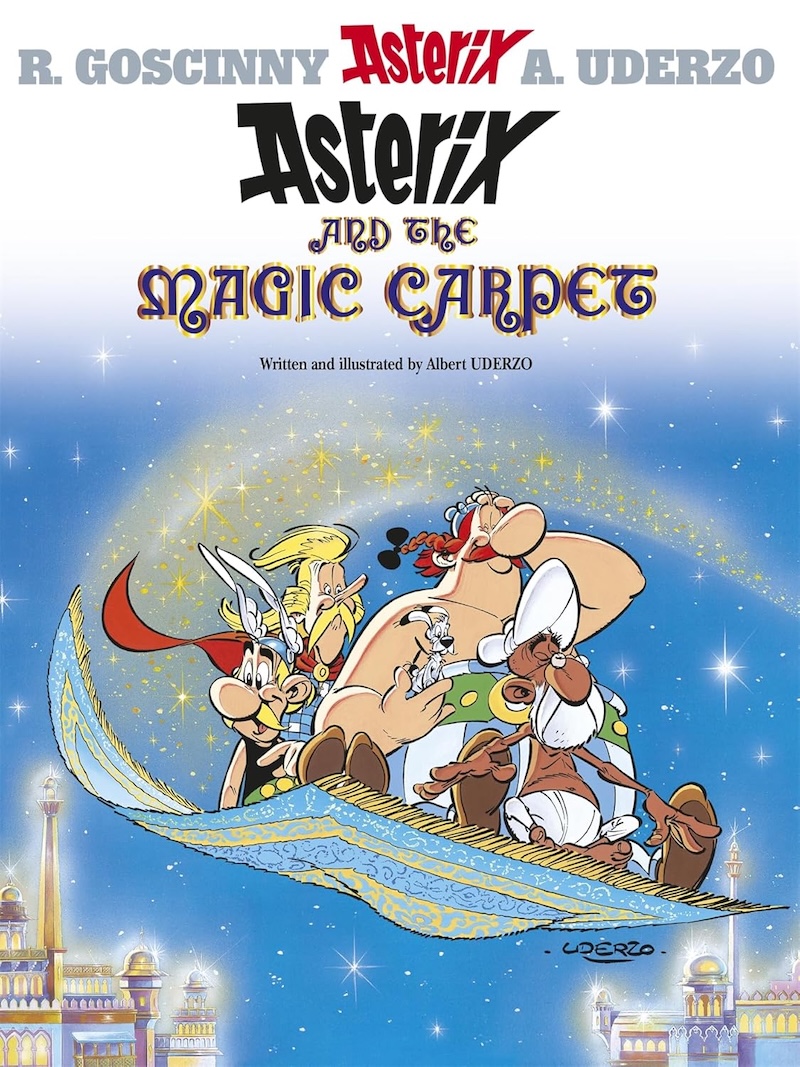 Asterix and the Magic Carpet book cover