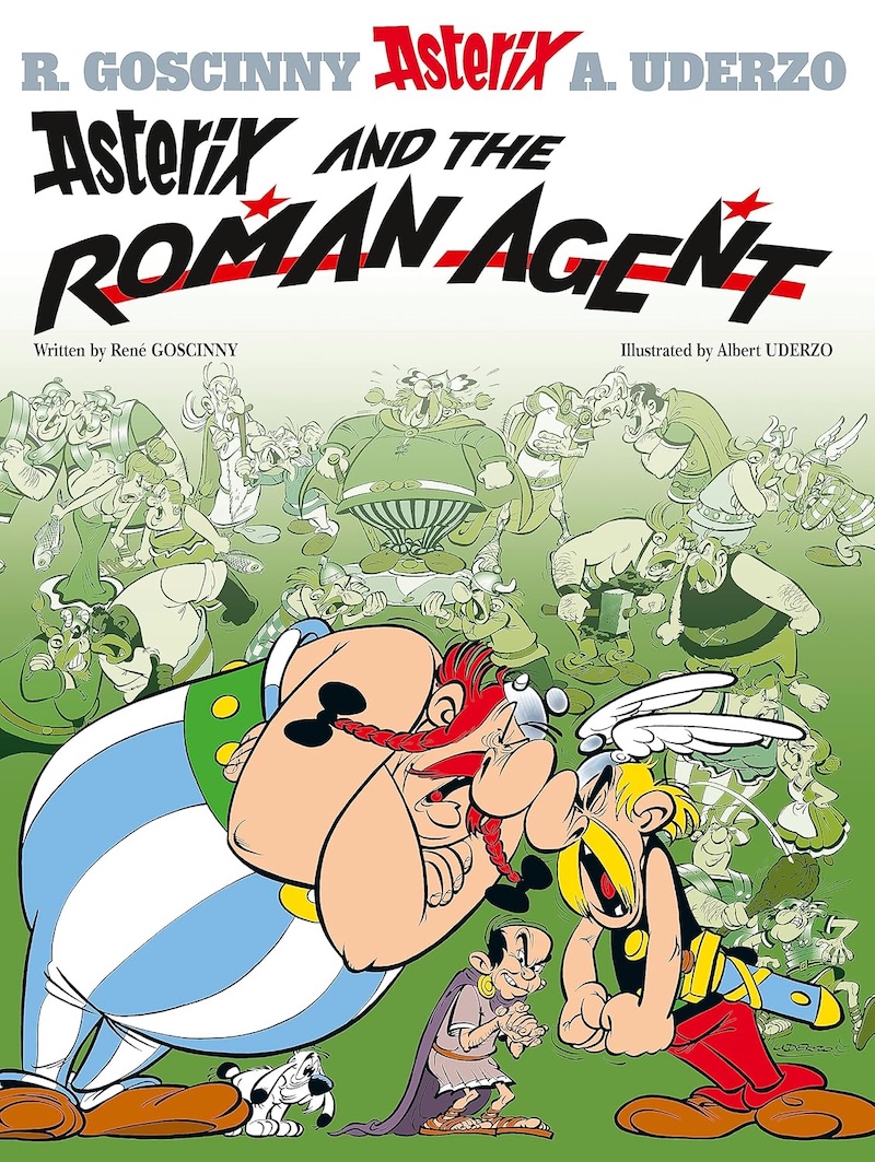 Asterix and the Roman Agent book cover