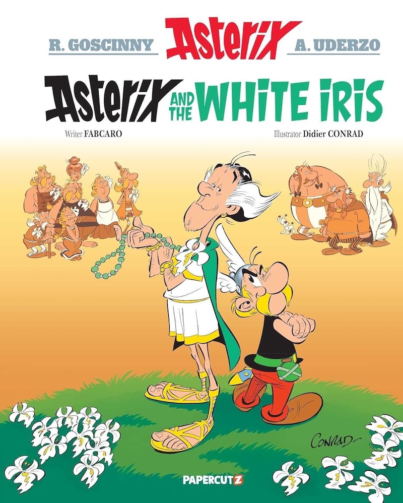 Asterix and the White Iris book cover