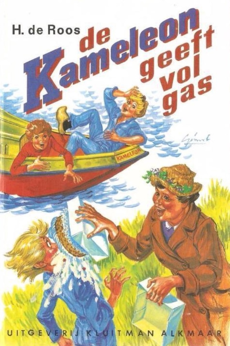 De Kameleon Geeft Vol Gas book cover