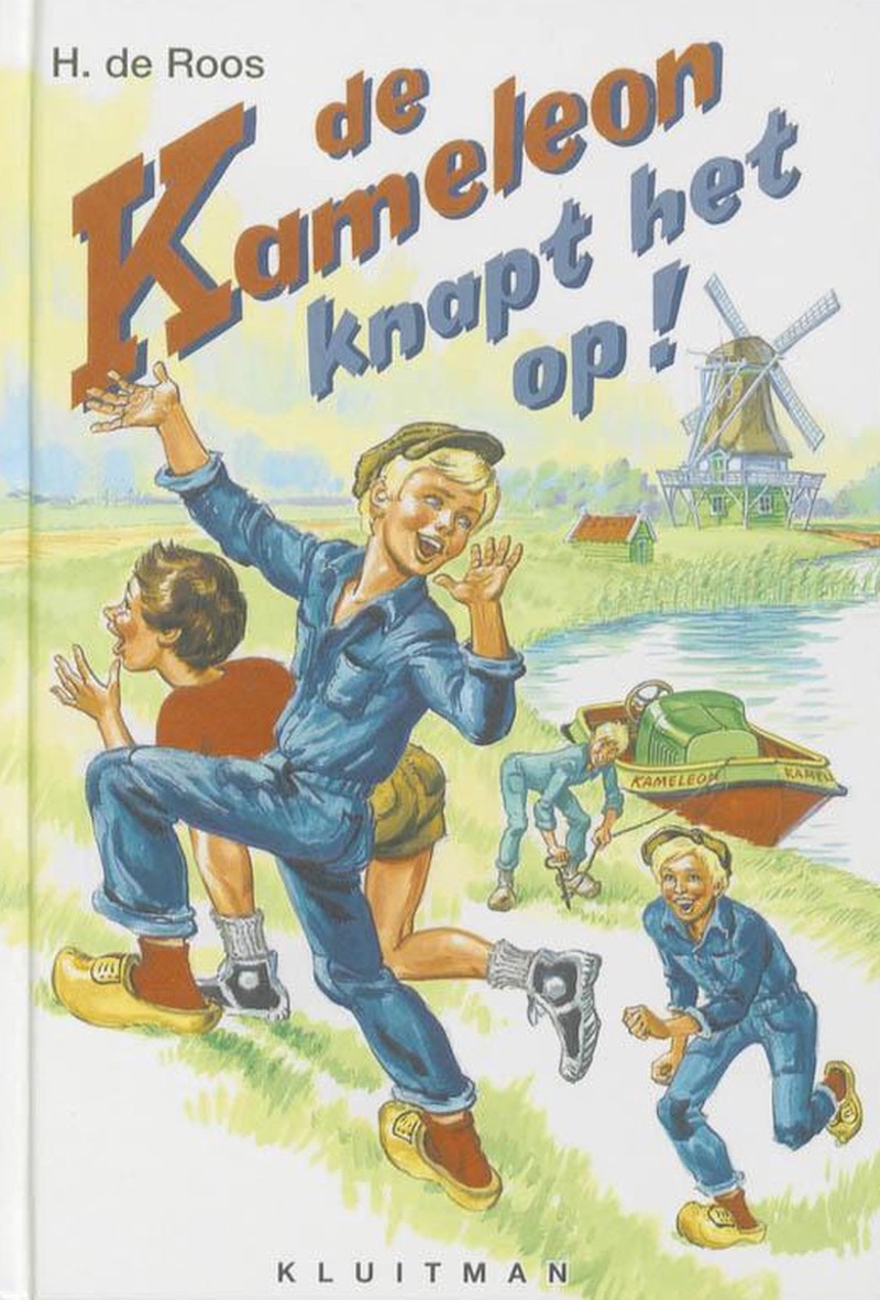 De Kameleon Knapt het Op! book cover