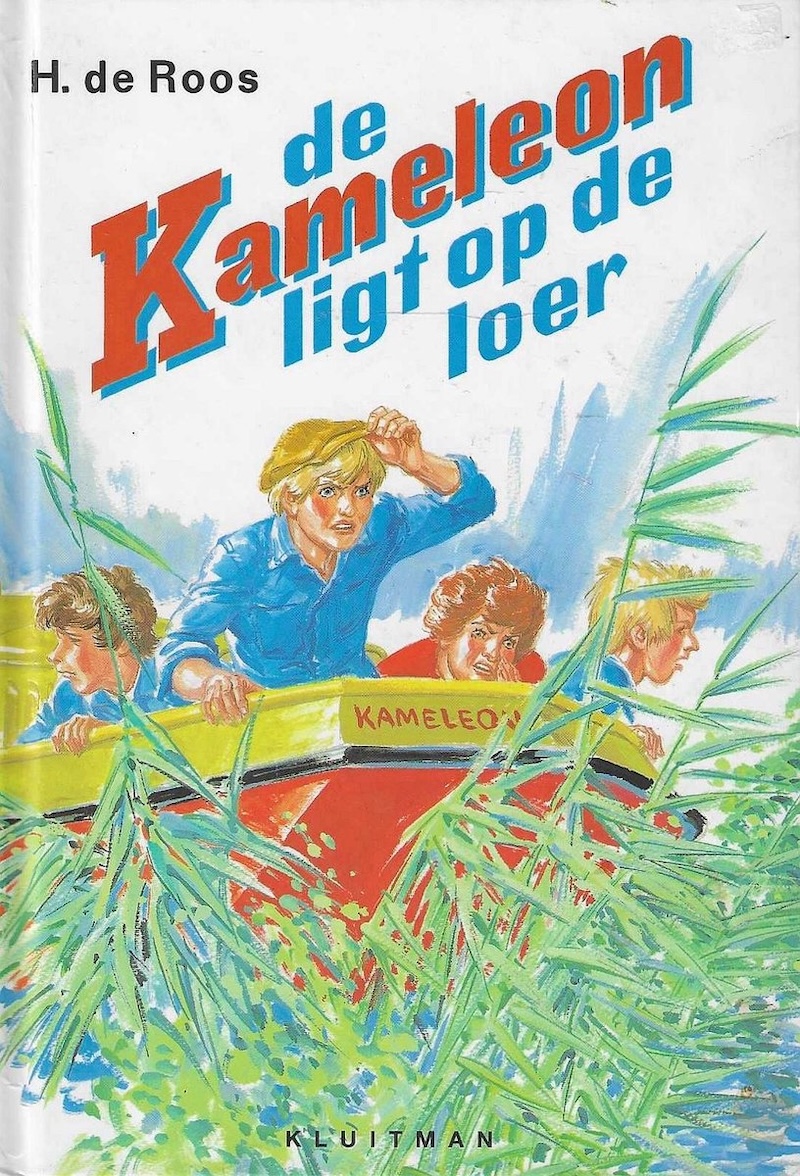 De Kameleon Ligt op de Loer book cover