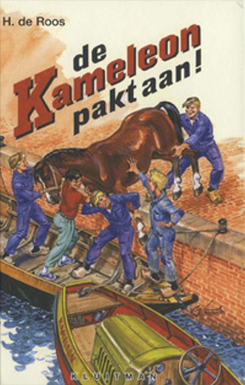 De Kameleon Pakt Aan! book cover