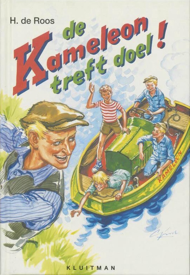 De Kameleon Treft Doel! book cover