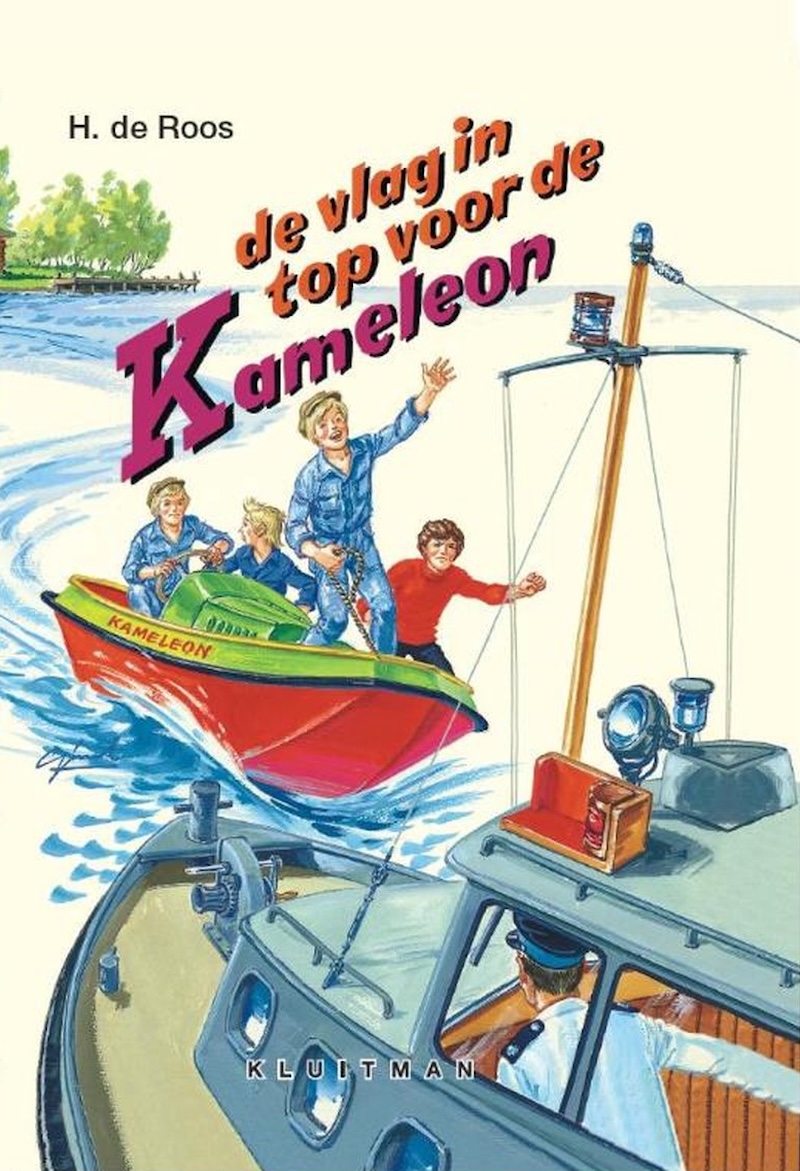 De Vlag in Top voor de Kameleon book cover