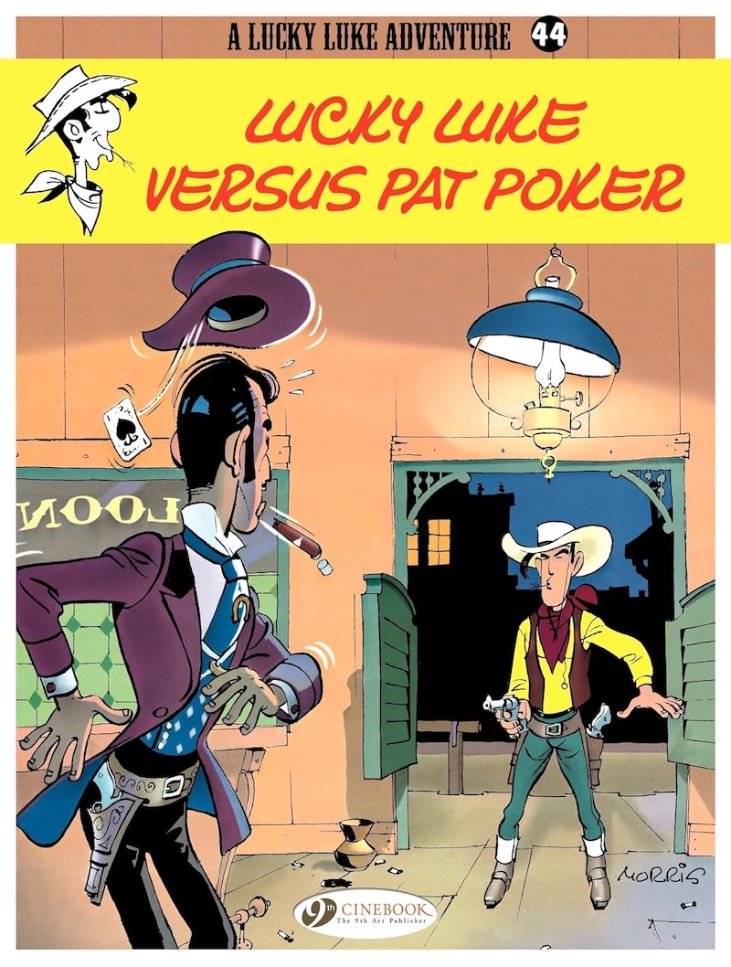 Lucky Luke versus Pat Poker book cover