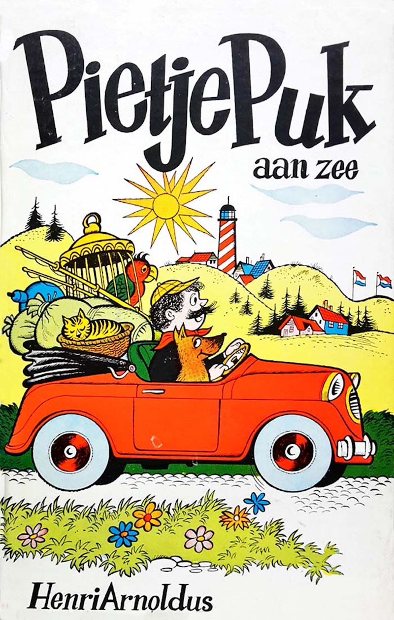 Pietje Puk aan zee book cover