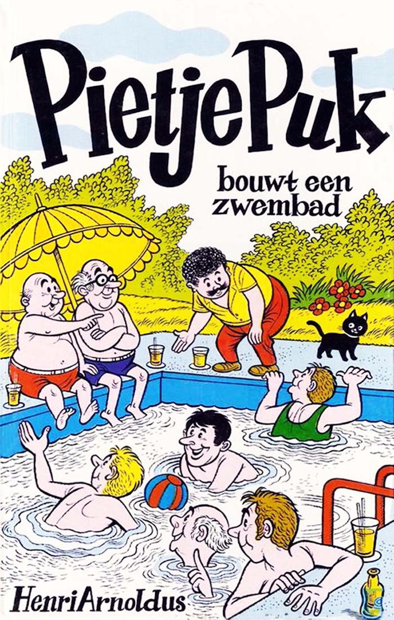 Pietje Puk bouwt een zwembad book cover