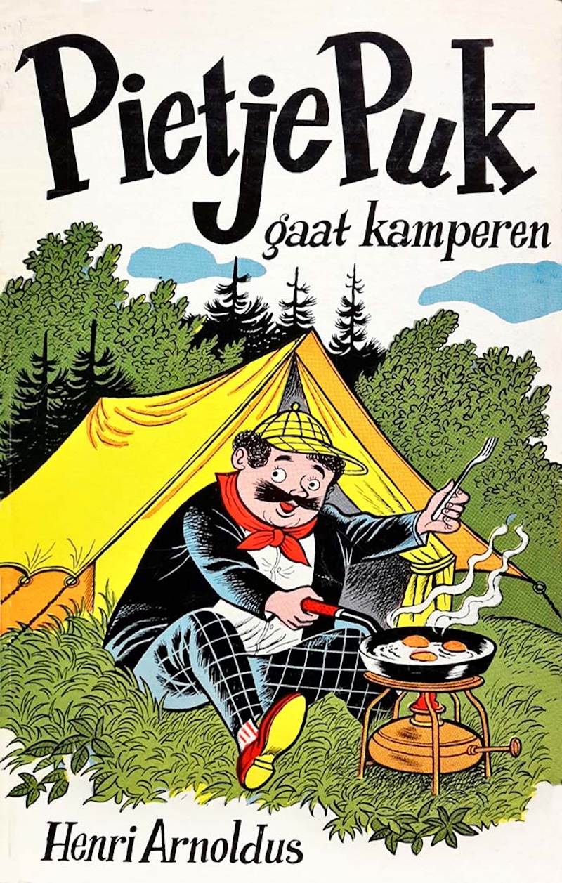 Pietje Puk gaat kamperen book cover