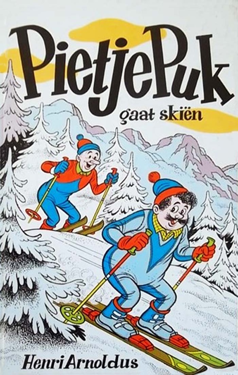 Pietje Puk gaat skiën book cover