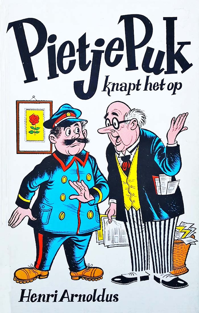 Pietje Puk knapt het op book cover
