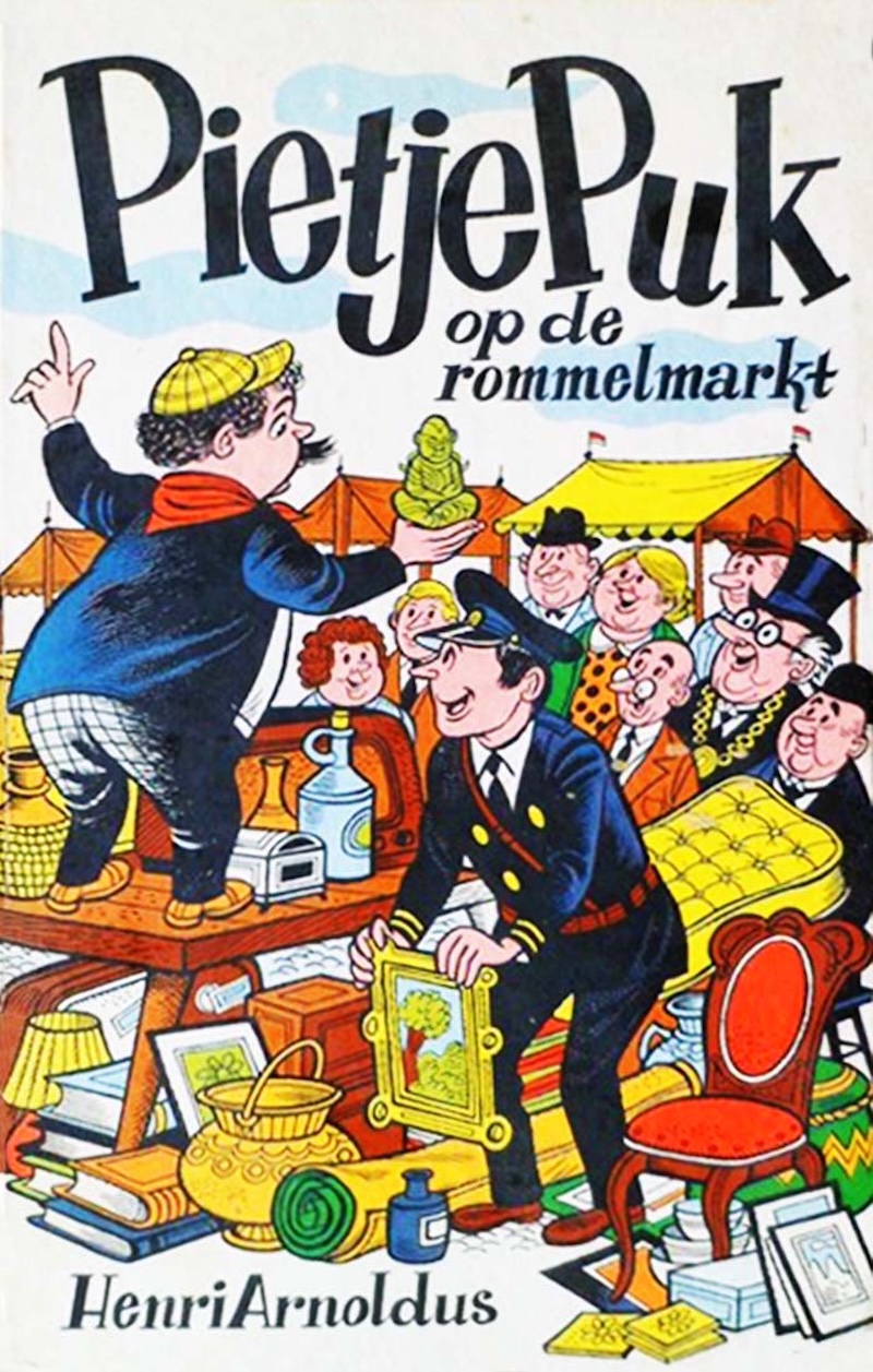 Pietje Puk op de rommelmarkt book cover