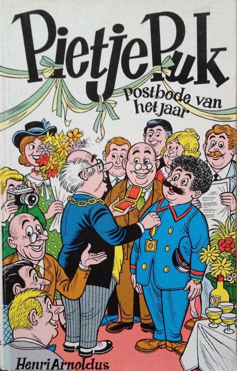 Pietje Puk postbode van het jaar book cover