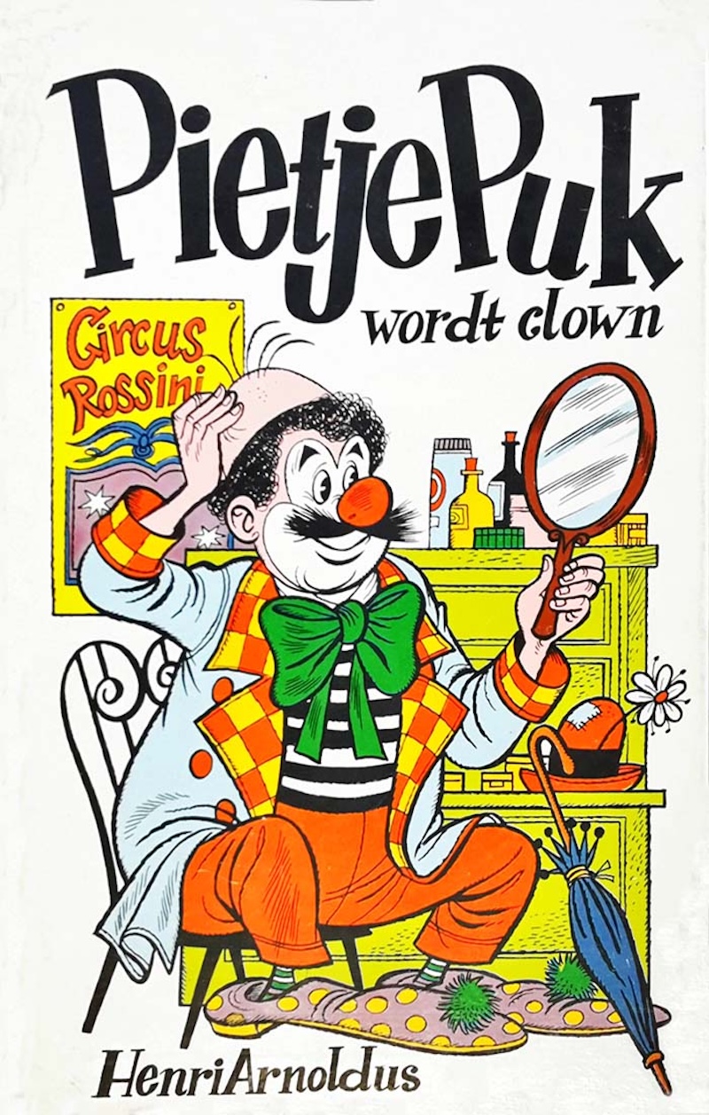 Pietje Puk wordt clown book cover