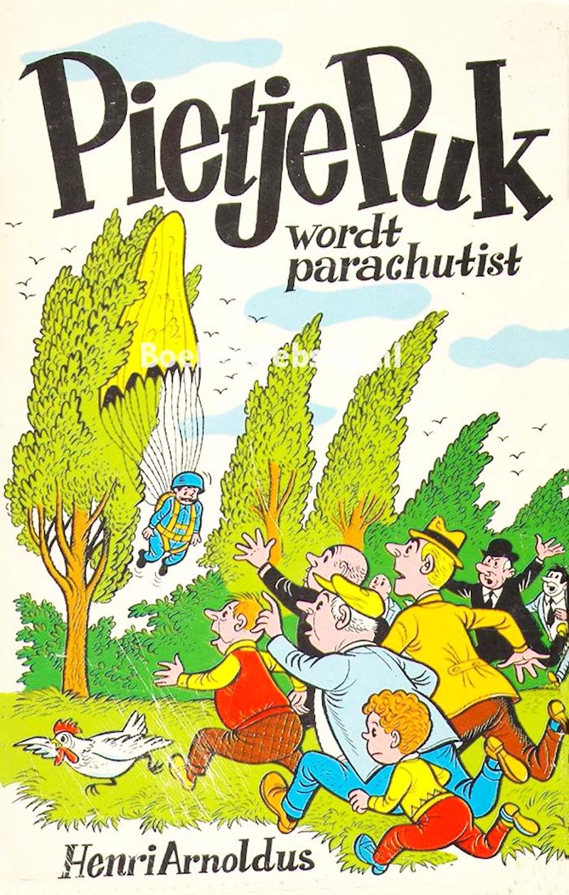 Pietje Puk wordt parachutist book cover