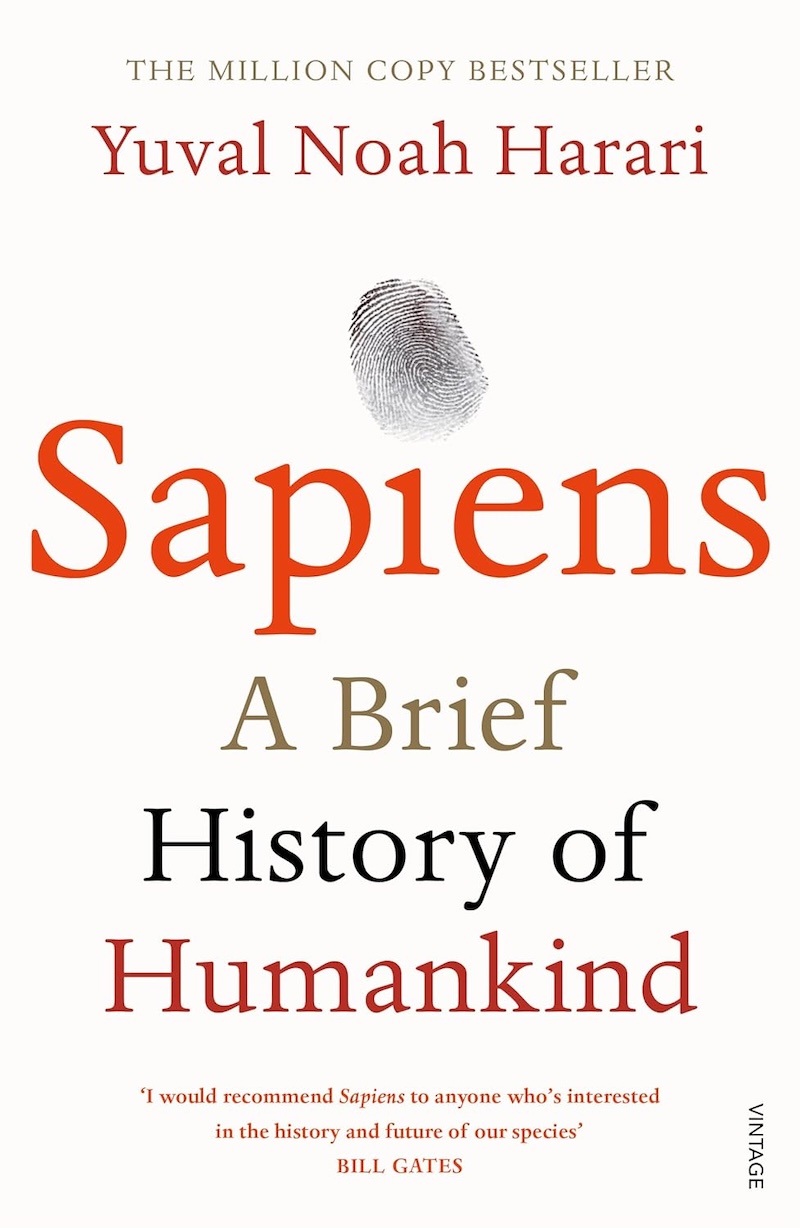 Sapiens book cover