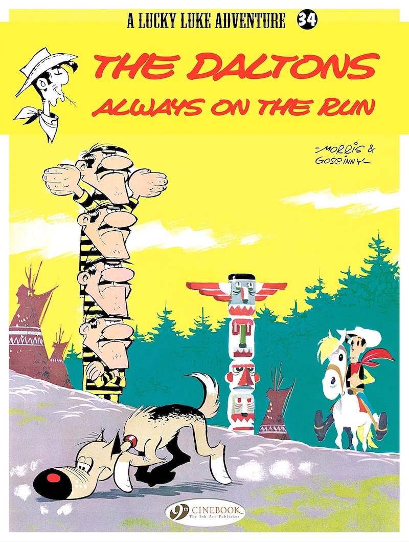 The Daltons Always on the Run book cover