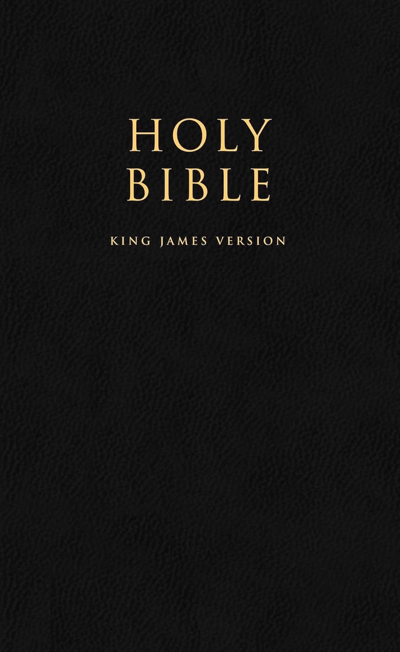 The Holy Bible book cover