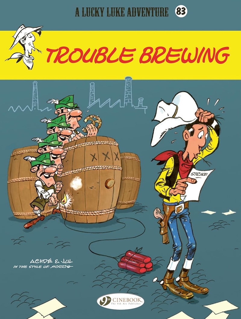 Trouble Brewing book cover