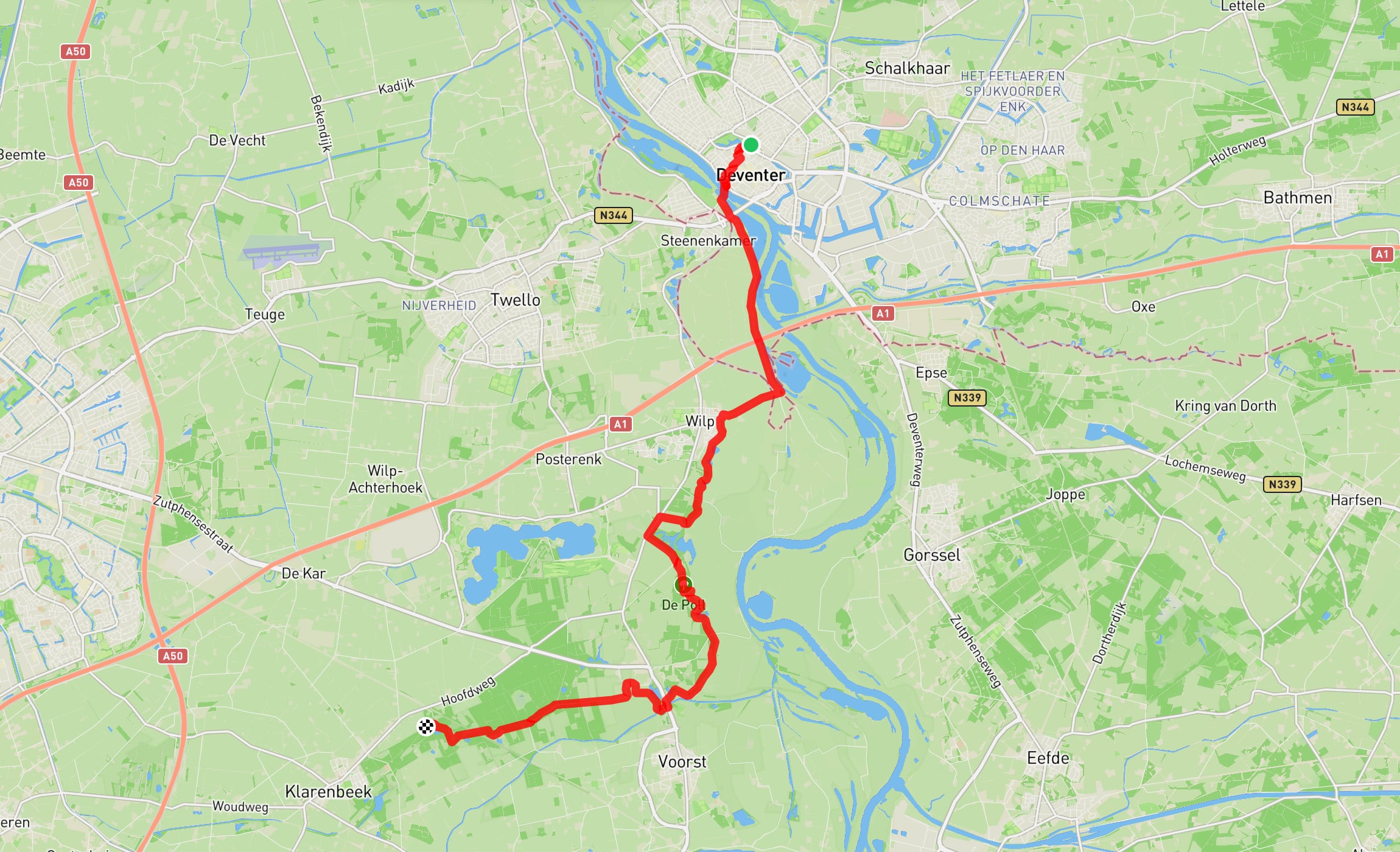 Map of Marskramer Path part 08