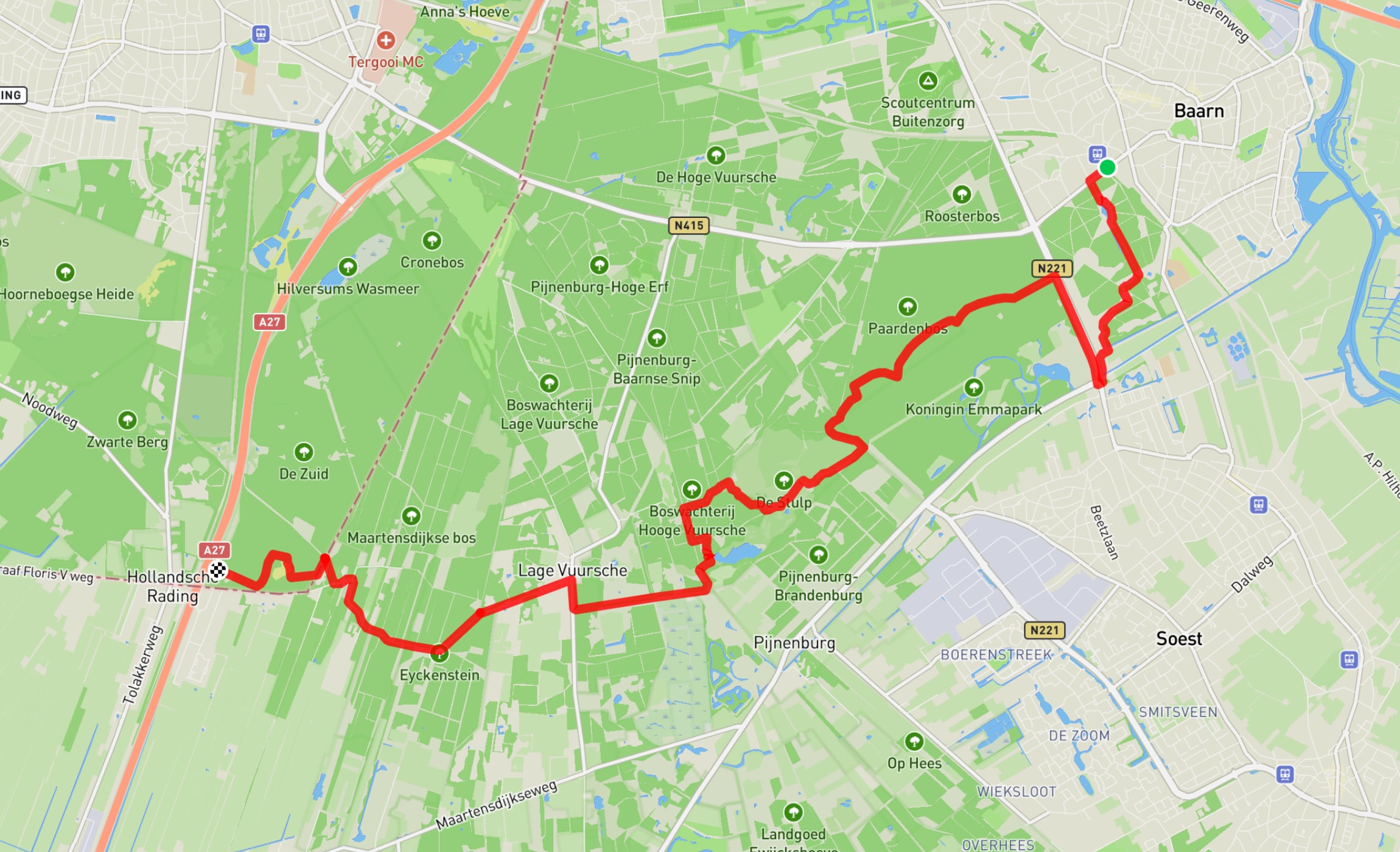 Map of Utrecht Path part 09