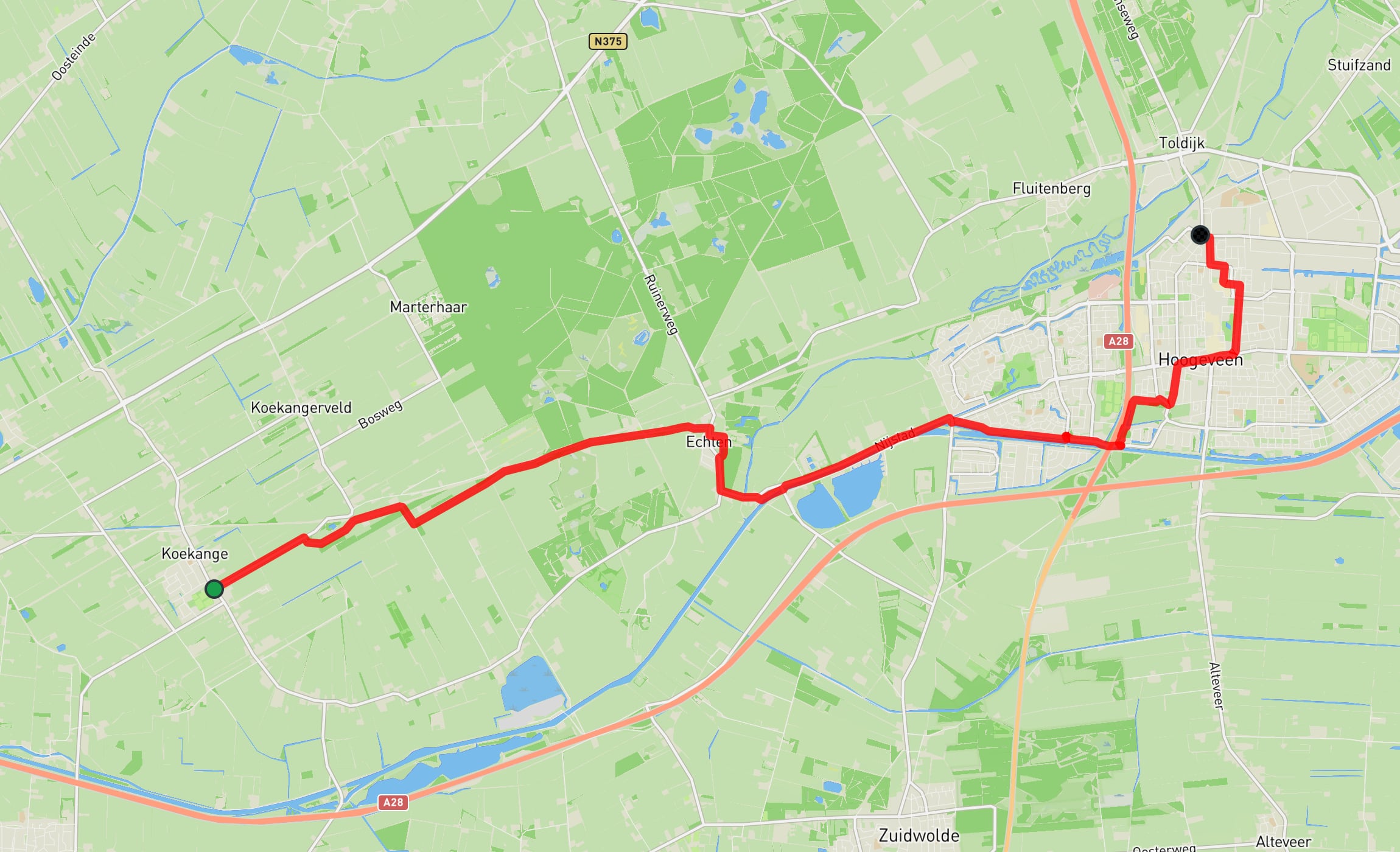Map of Westerbork Path part 24