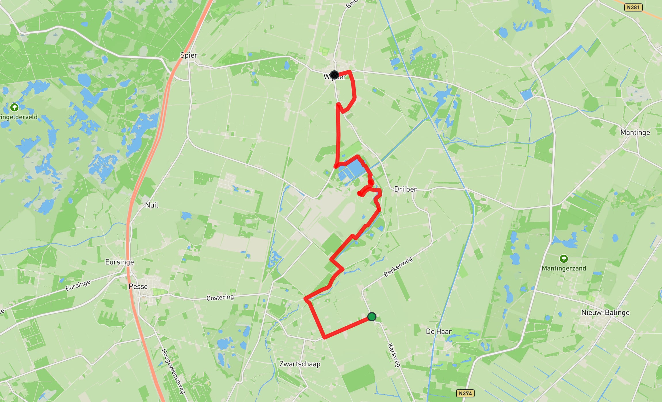 Map of Westerbork Path part 26