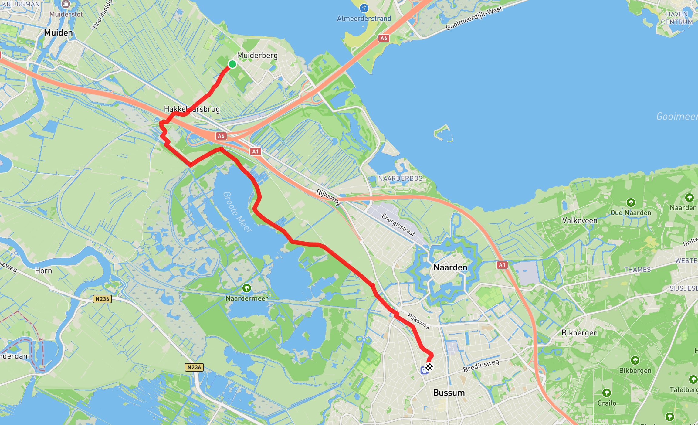 Map of Westerbork Path part 4