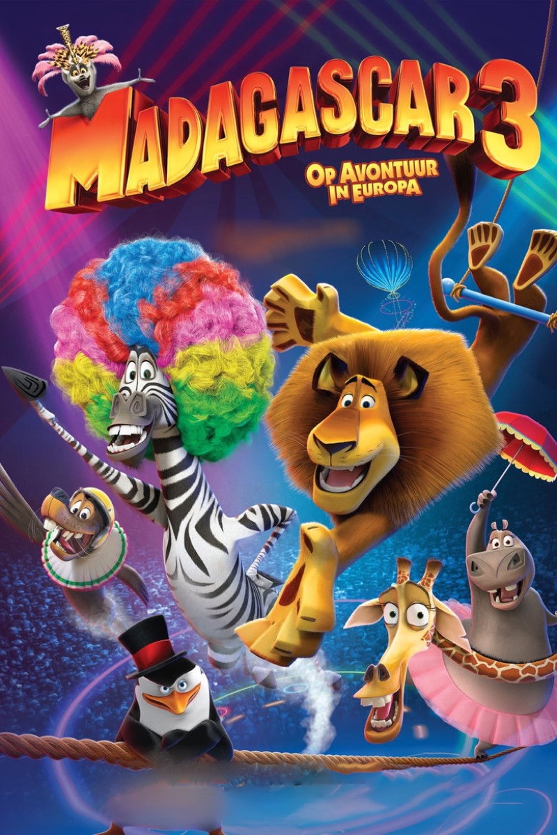 Madagascar 3: Europe's Most Wanted movie poster