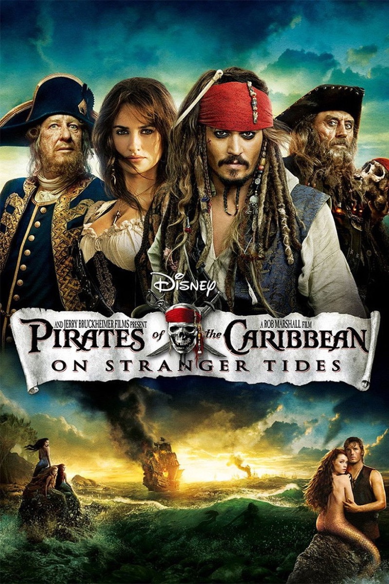 Pirates of the Caribbean: On Stranger Tides movie poster
