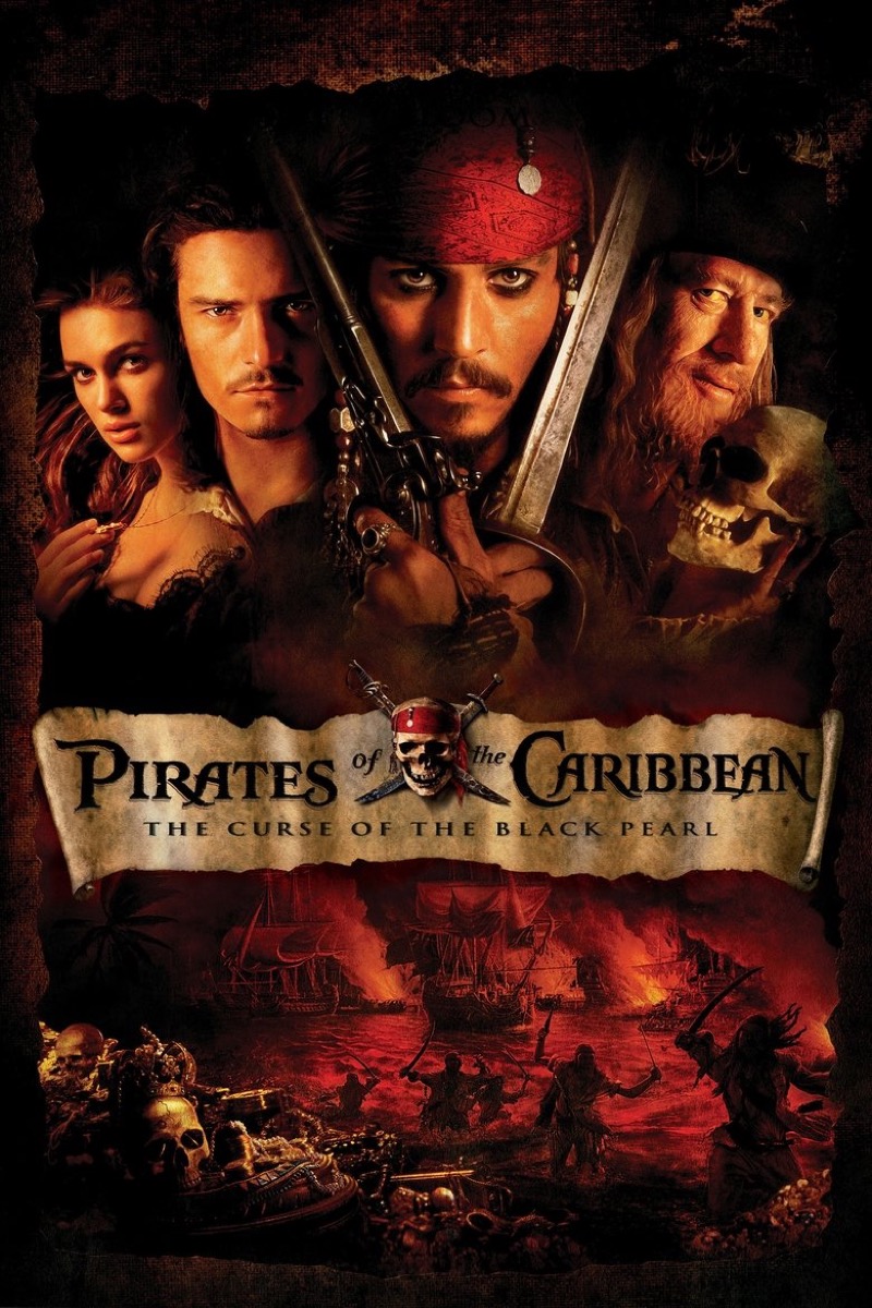 Pirates of the Caribbean: The Curse of the Black Pearl movie poster