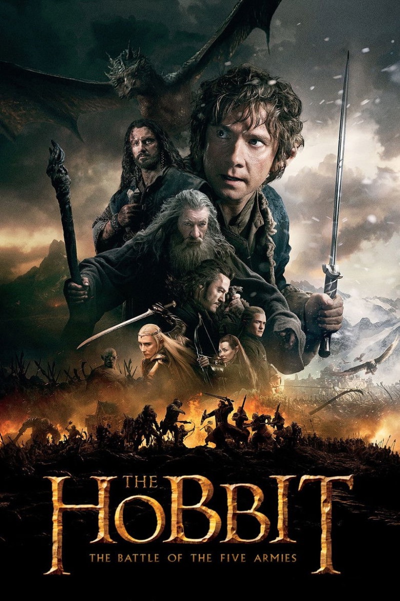 The Hobbit: The Battle of the Five Armies movie poster
