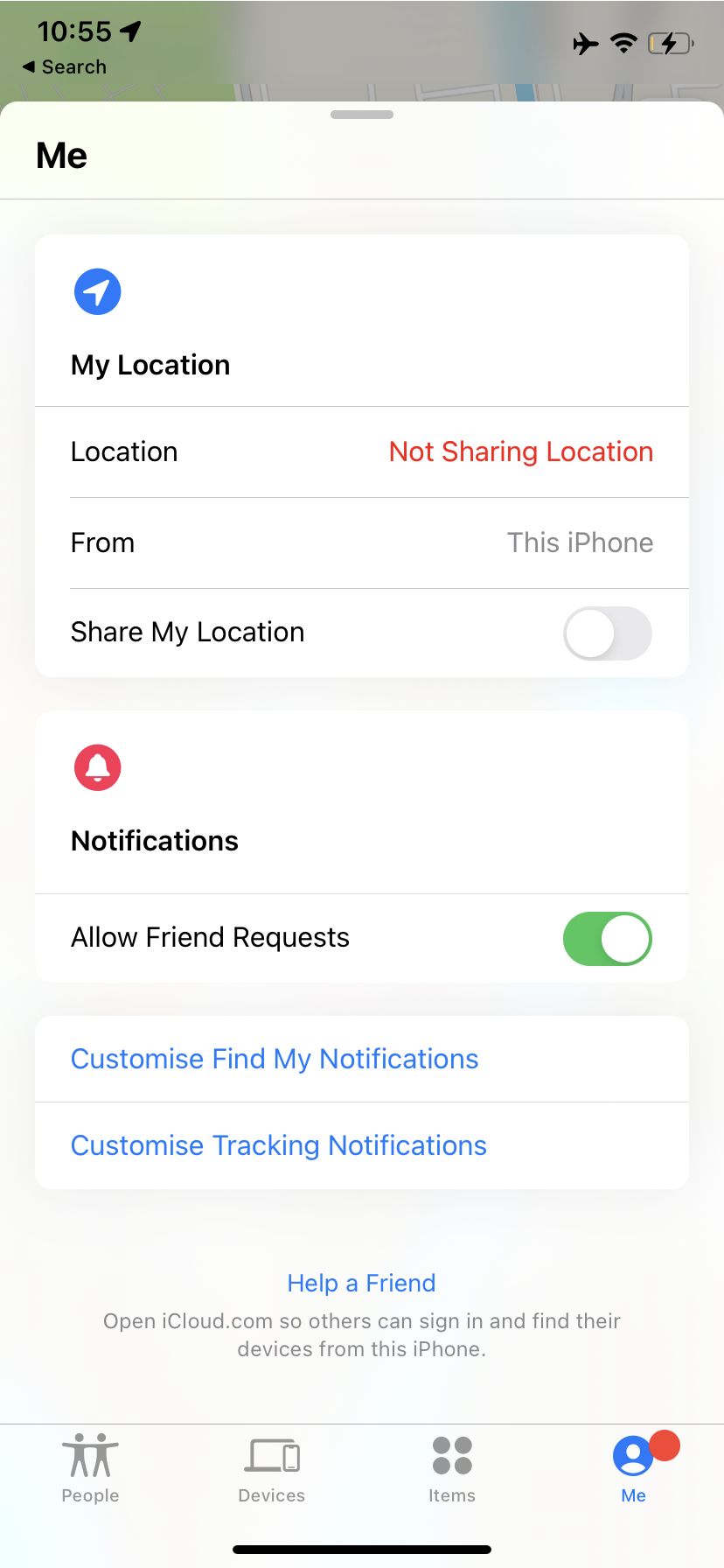 Find My app
