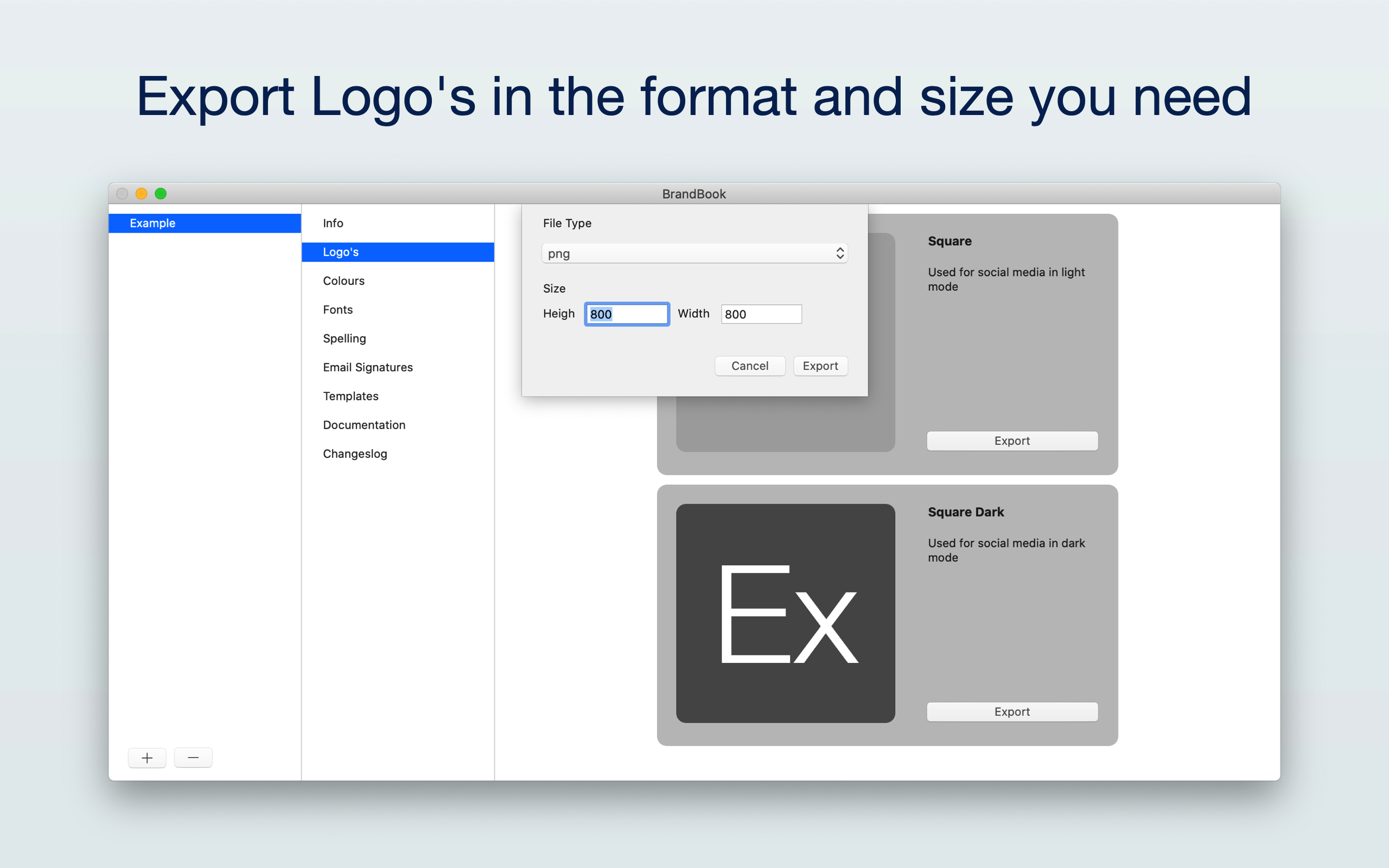 BrandBook screenshot 1
